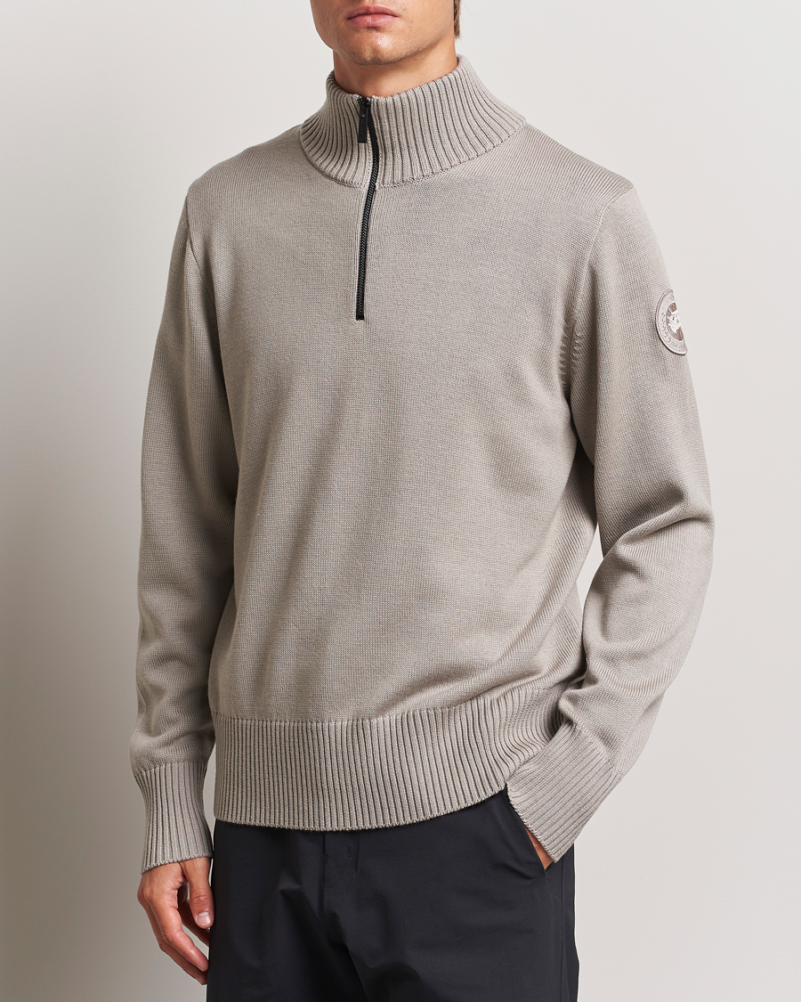 Herr |  | Canada Goose | Rosseau Half Zip Limestone