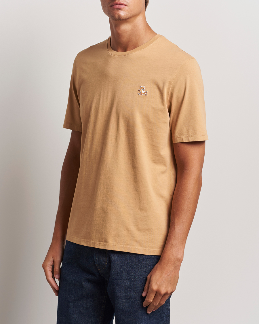 Herr |  | Maison Kitsuné | Chillax Fox T-Shirt Chamomile Beige