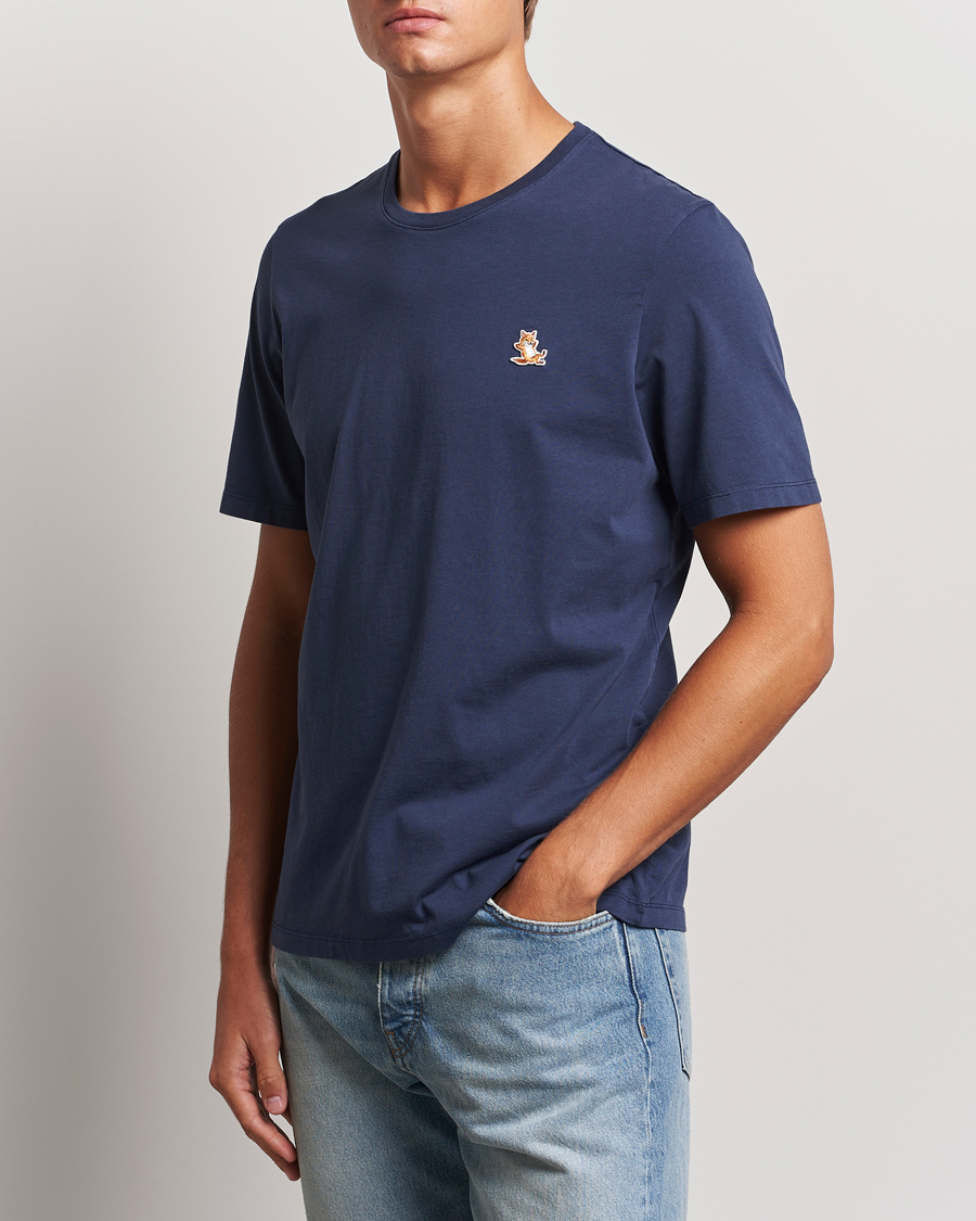 Herr |  | Maison Kitsuné | Chillax Fox T-Shirt Eclipse Blue