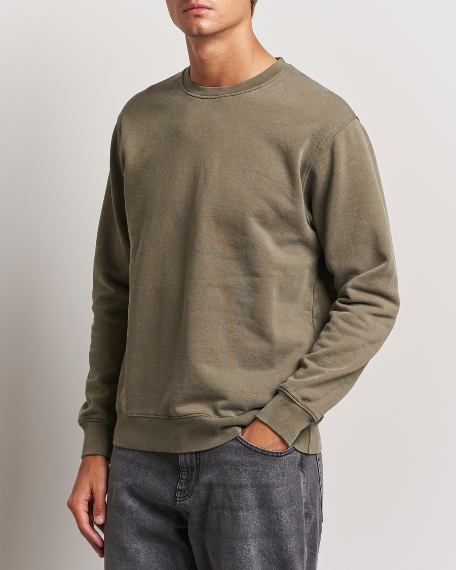 Herr |  | Colorful Standard | Classic Organic Crew Neck Sweat Misty Brown