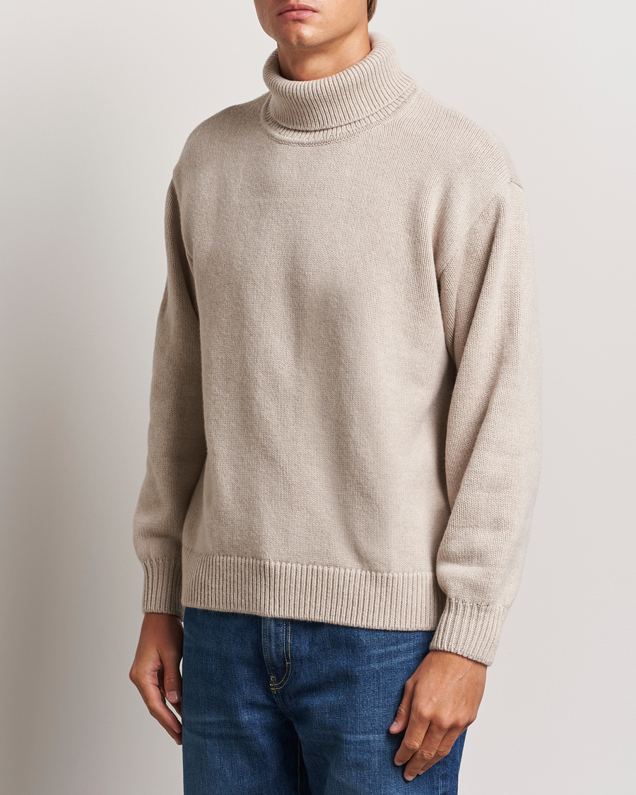 Herr |  | Colorful Standard | Merino Wool Turtleneck Ivory White