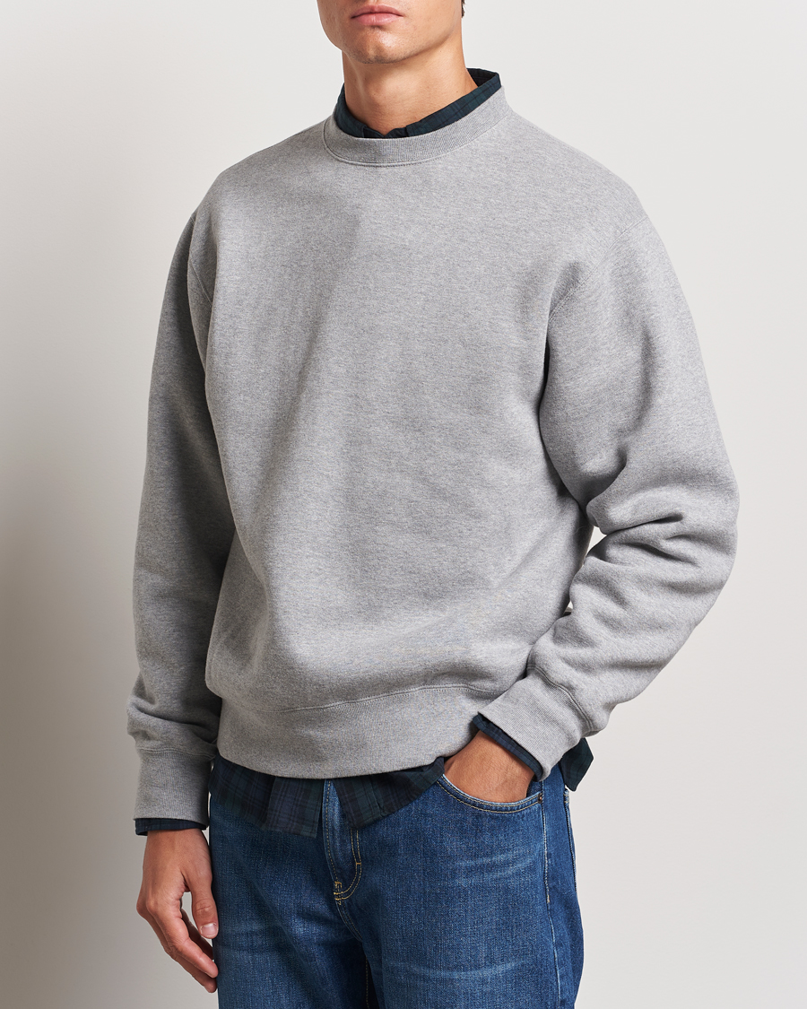 Herr |  | BEAMS PLUS | Japanese Cotton Sweatshirt Grey