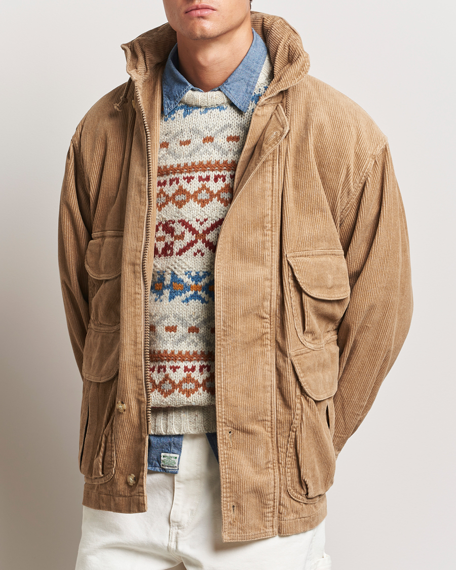 Herr |  | BEAMS PLUS | Corduroy Field Coat Khaki