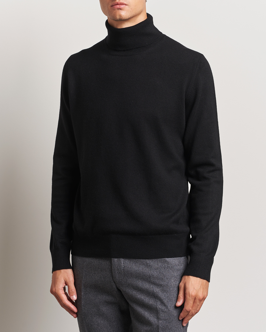 Herr |  | Gran Sasso | Wool/Cashmere Rollneck Black