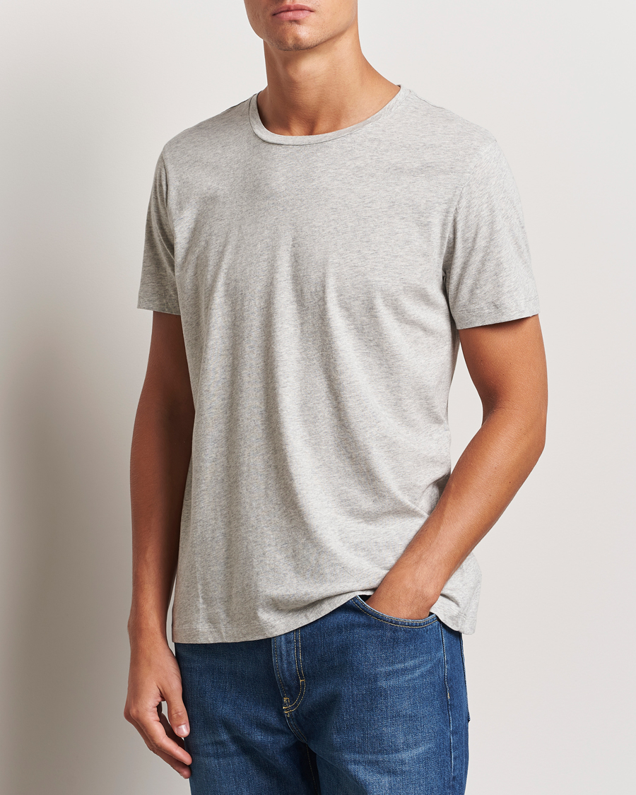 Herr |  | A Day\'s March | Lightweight T-Shirt Grey Melange