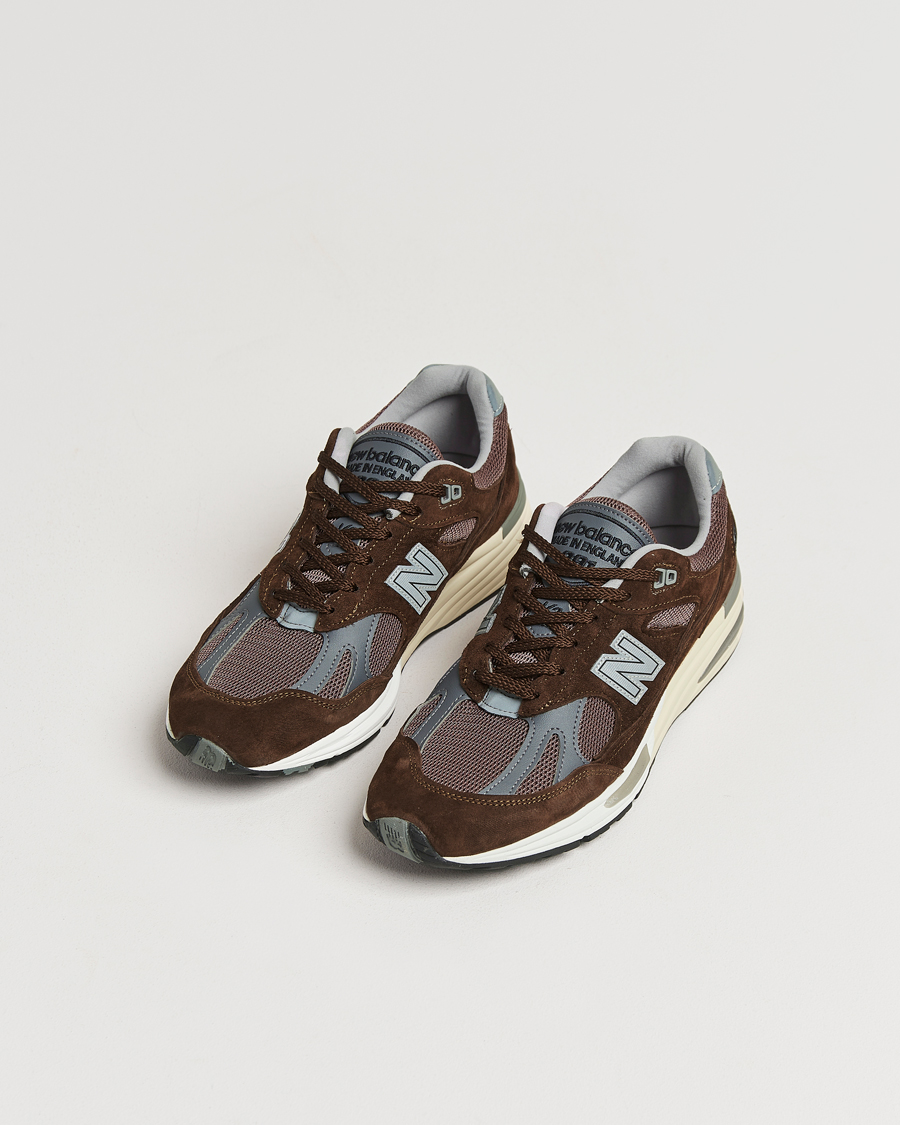 Herr | Skor | New Balance Made In US & UK | New Balance Made In UK U991V2 Sneakers Brown