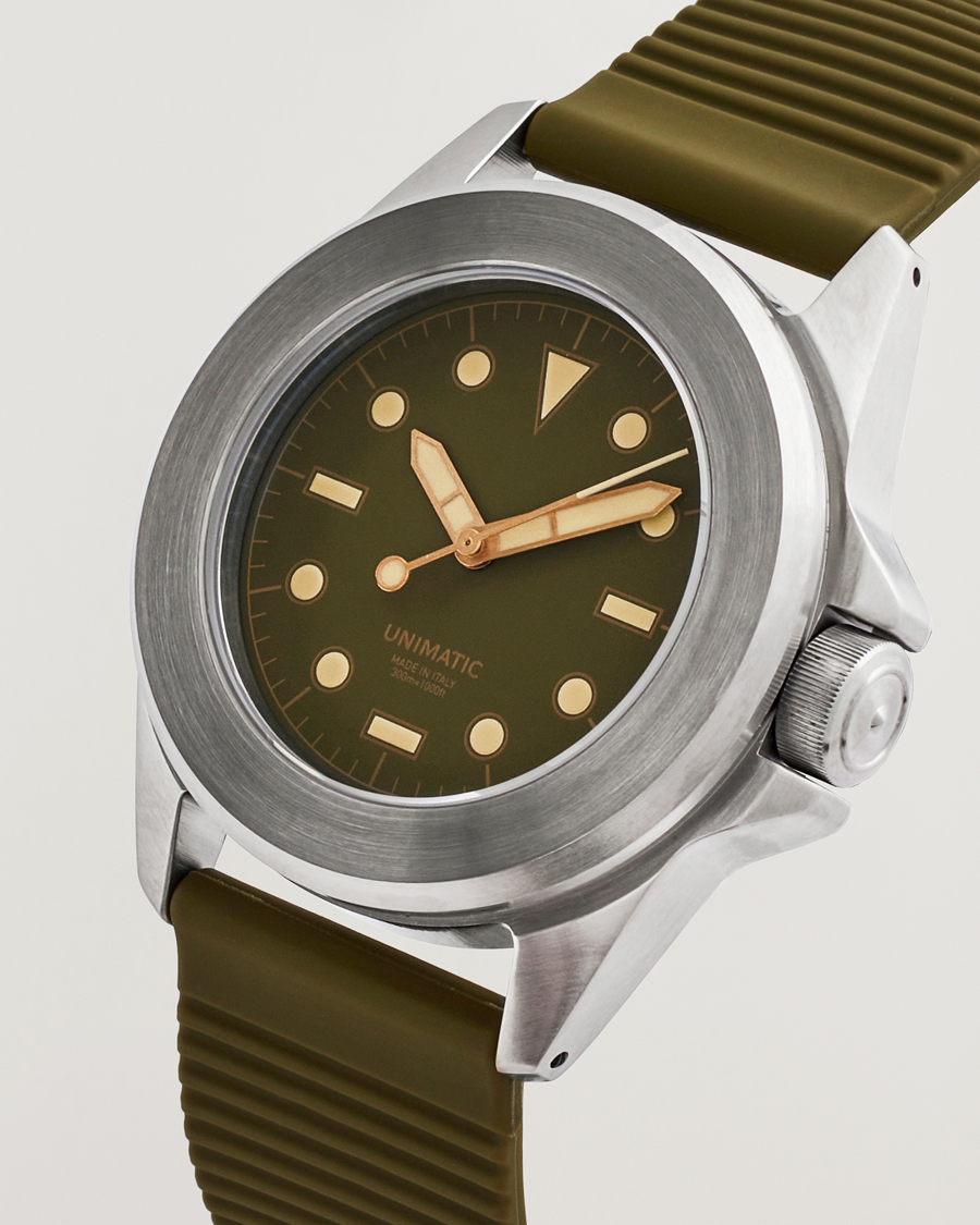 Herr |  | UNIMATIC | Modello Quattro - Limited Watch Olive