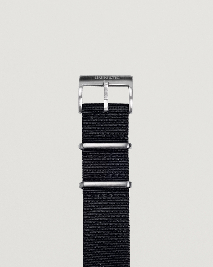 Herr |  | UNIMATIC | Nylon Nato Steel 22mm Strap Black