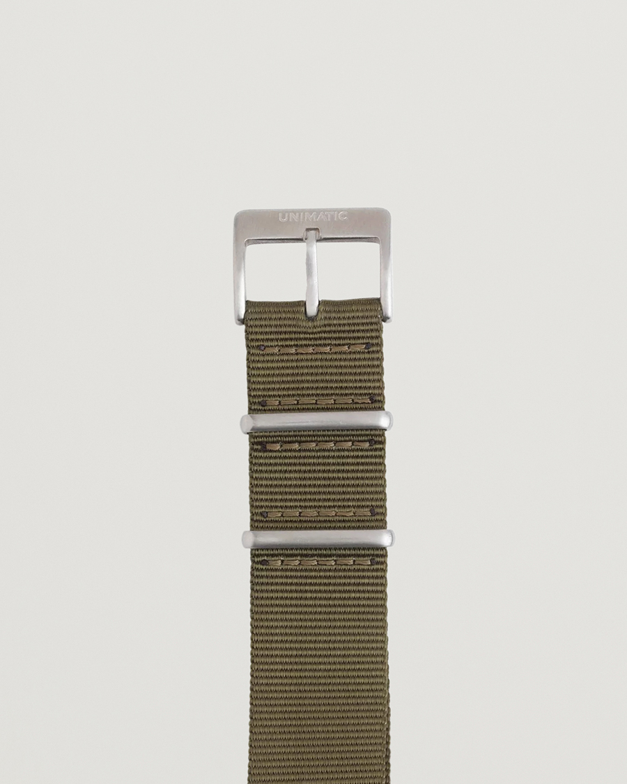 Herr |  | UNIMATIC | Nylon Nato Steel 22mm Strap Olive