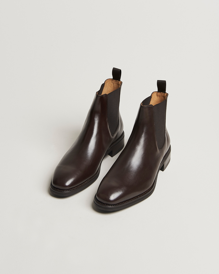 Herr |  | Oscar Jacobson | Chelsea Boots Dark Mud Brown