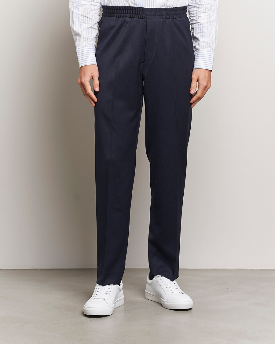 Herr |  | Filippa K | Relaxed Terry Wool Trousers Navy