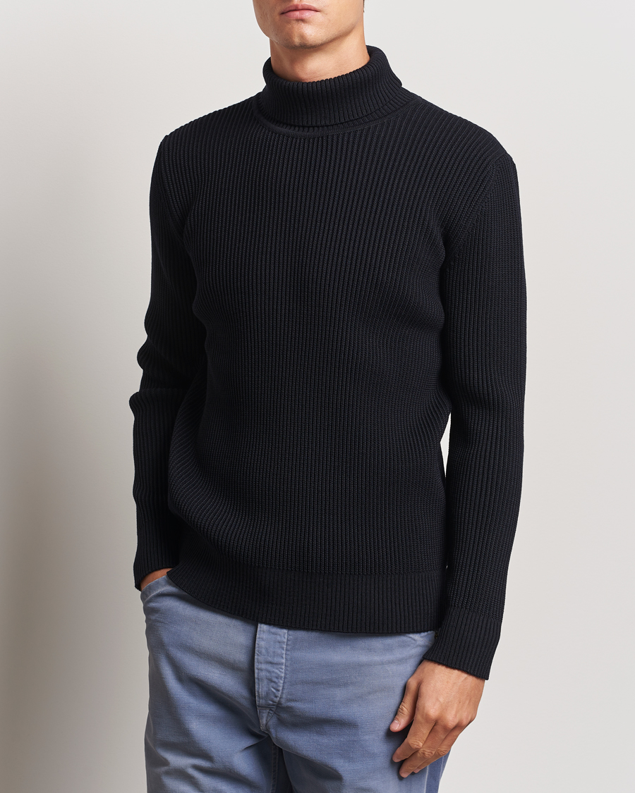 Herr |  | S.N.S. Herning | Fender Wool Rollneck Sweater Navy Blue