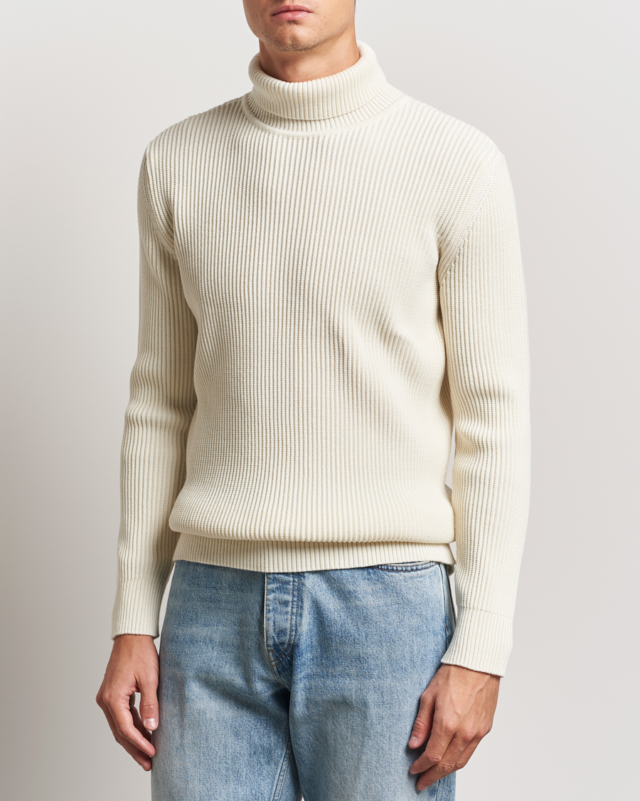 Herr |  | S.N.S. Herning | Fender Wool Rollneck Sweater Natural White