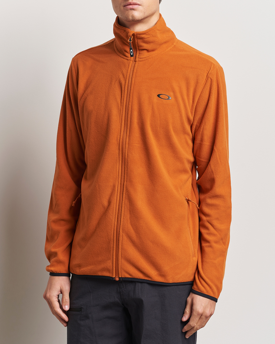 Herr |  | Oakley | Alpine Full Zip Sweatshirt Ginger