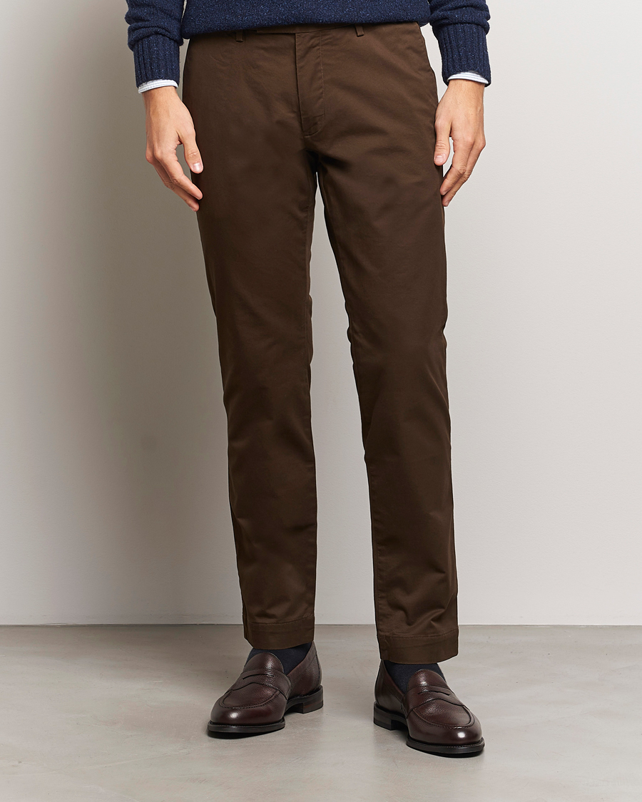 Herr |  | Polo Ralph Lauren | Slim Fit Stretch Chinos Dark Brown