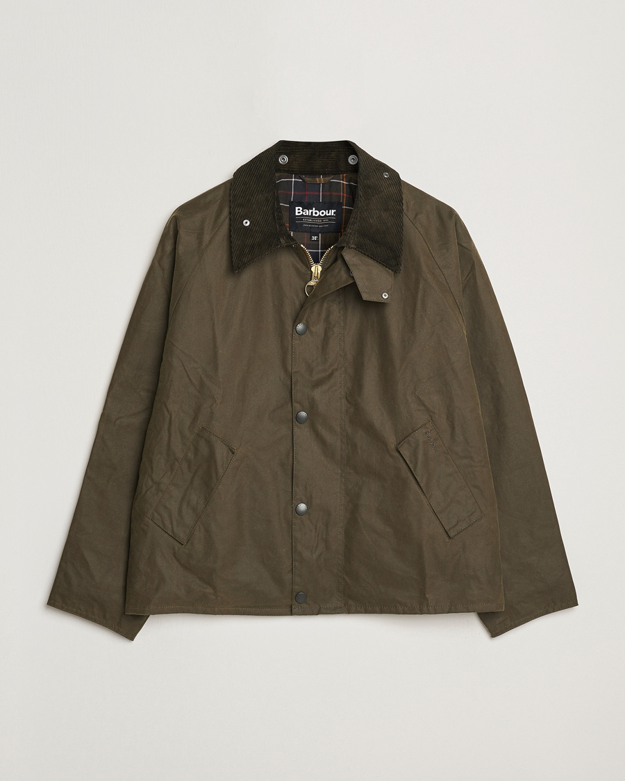 Herr | | Barbour Heritage | Oversize Transport Wax Jacket Beech