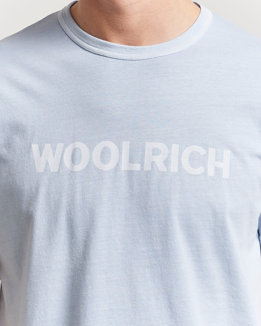 Herr | T-Shirts | Woolrich | Light Garment Dyed T-Shirt Flask