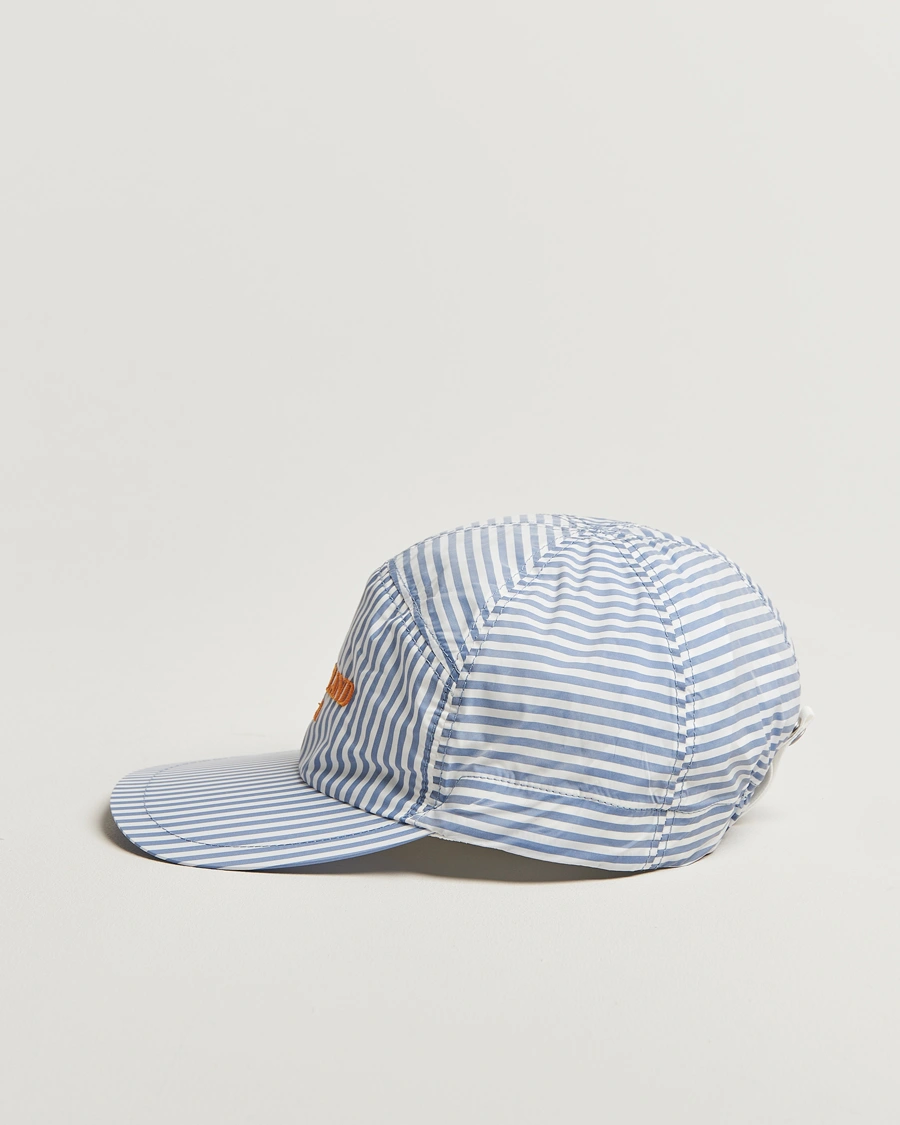 Stone Island Marina Striped Cap Blue Marine | Herr - Care of Carl