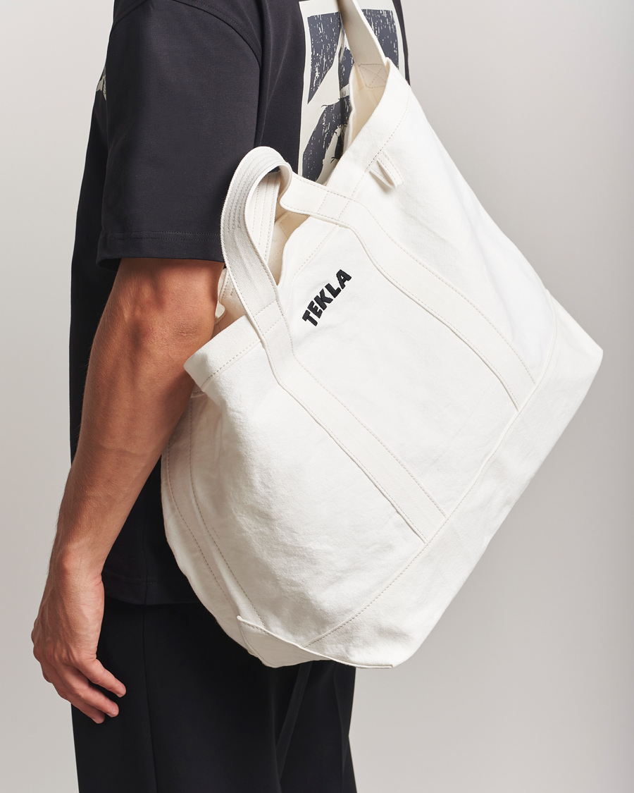Herr | Tekla Beach Bag Ivory | Tekla | Beach Bag Ivory
