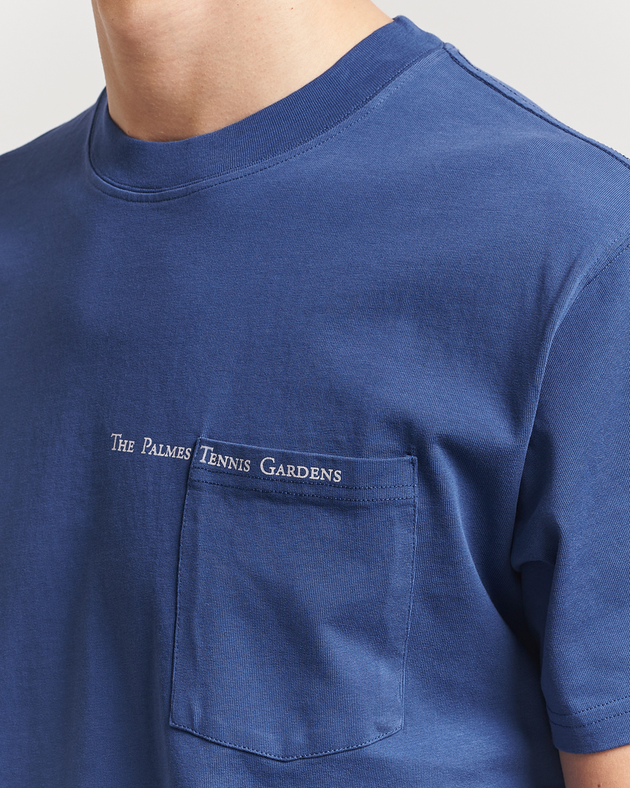 Herr | T-Shirts | Palmes | Garden Pocket T-Shirt Dark Blue