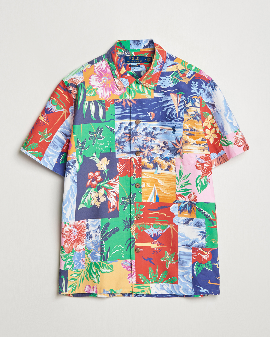 Herr | Skjortor | Polo Ralph Lauren | Short Sleeve Flower Shirt Beach Patchwork