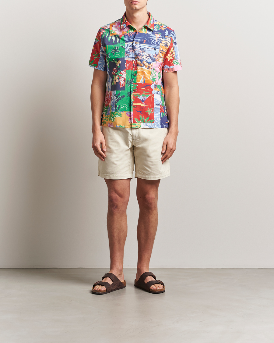 Herr | Skjortor | Polo Ralph Lauren | Short Sleeve Flower Shirt Beach Patchwork