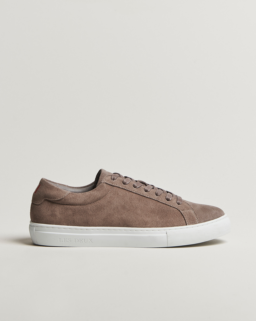Herr | Sneakers | LES DEUX | Theodor Suede Sneakers Dove Grey
