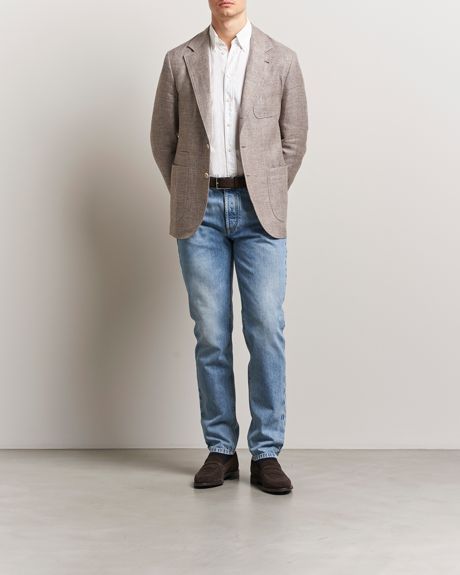 Herr | Jeans | Brunello Cucinelli | Traditional Fit Jeans Light Denim