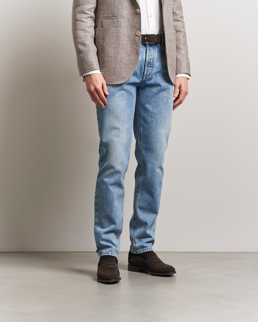 Herr | Jeans | Brunello Cucinelli | Traditional Fit Jeans Light Denim