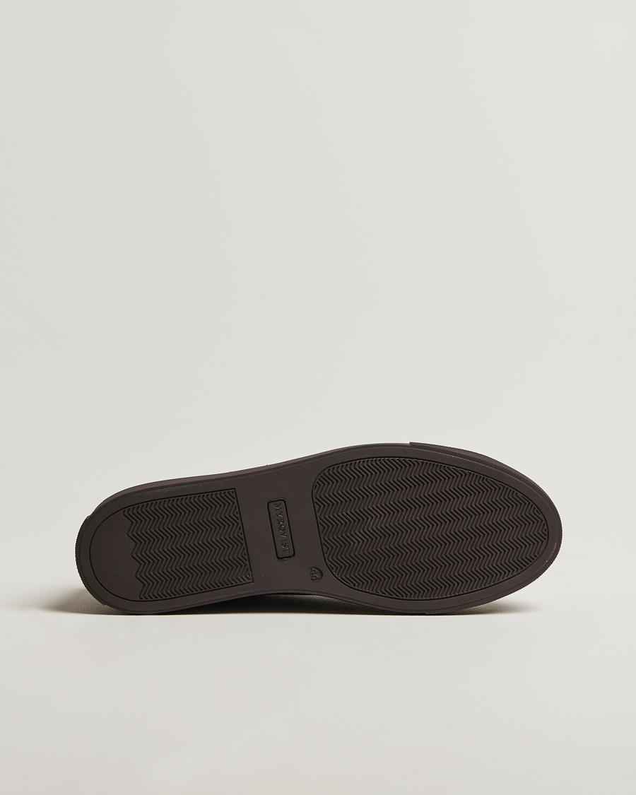 Herr | Sneakers | Myrqvist | Oaxen Monochrome II Sneaker Dark Brown Suede