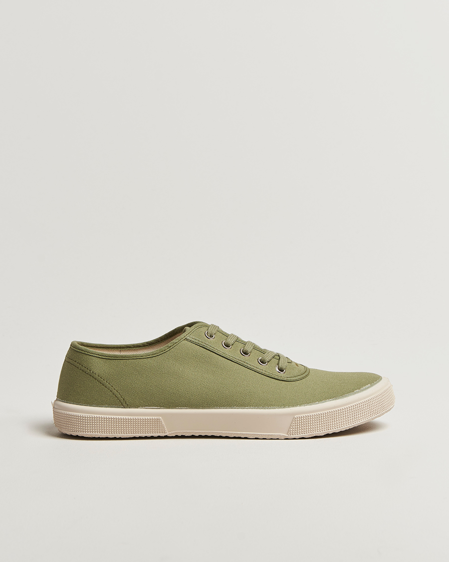 Herr | Novesta Cotton Deck Shoe Khaki | Novesta | Cotton Deck Shoe Khaki