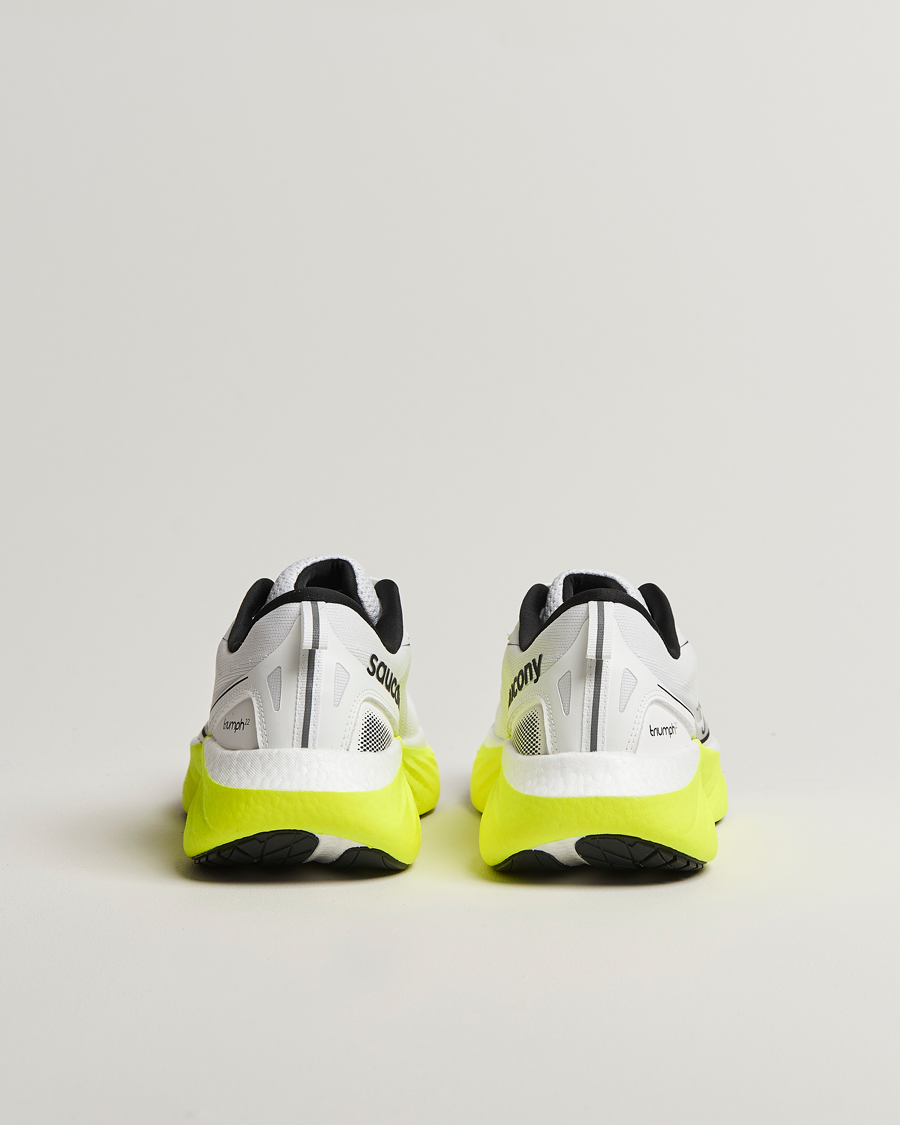 Herr | Saucony Triumph 22 White/Citron | Saucony | Triumph 22 White/Citron