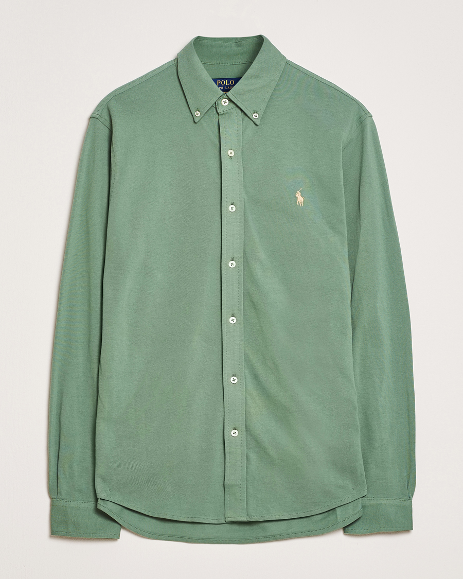 Herr | Skjortor | Polo Ralph Lauren | Featherweight Mesh Shirt Fatigue
