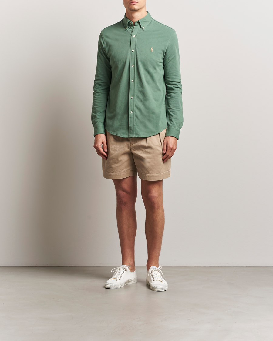 Herr | Skjortor | Polo Ralph Lauren | Featherweight Mesh Shirt Fatigue