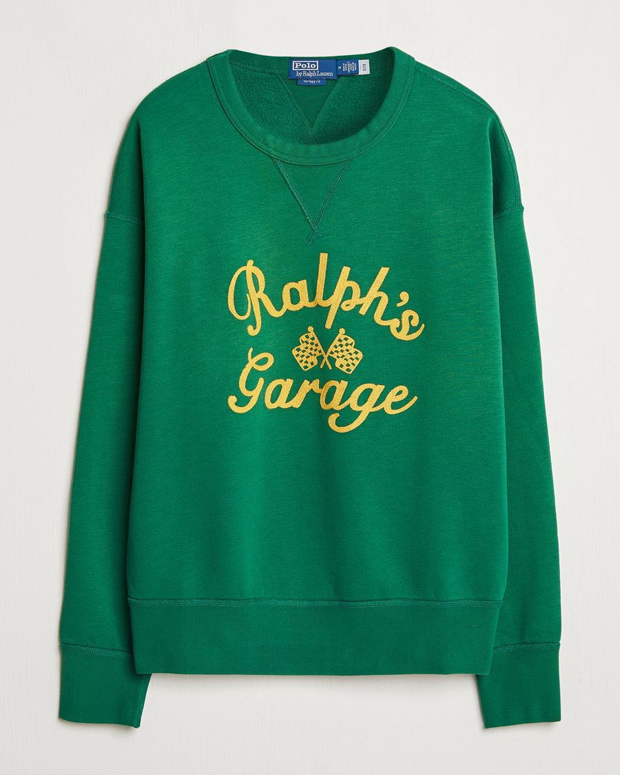 Herr | Tröjor | Polo Ralph Lauren | Ralph's Garage Sweatshirt Tennis Green