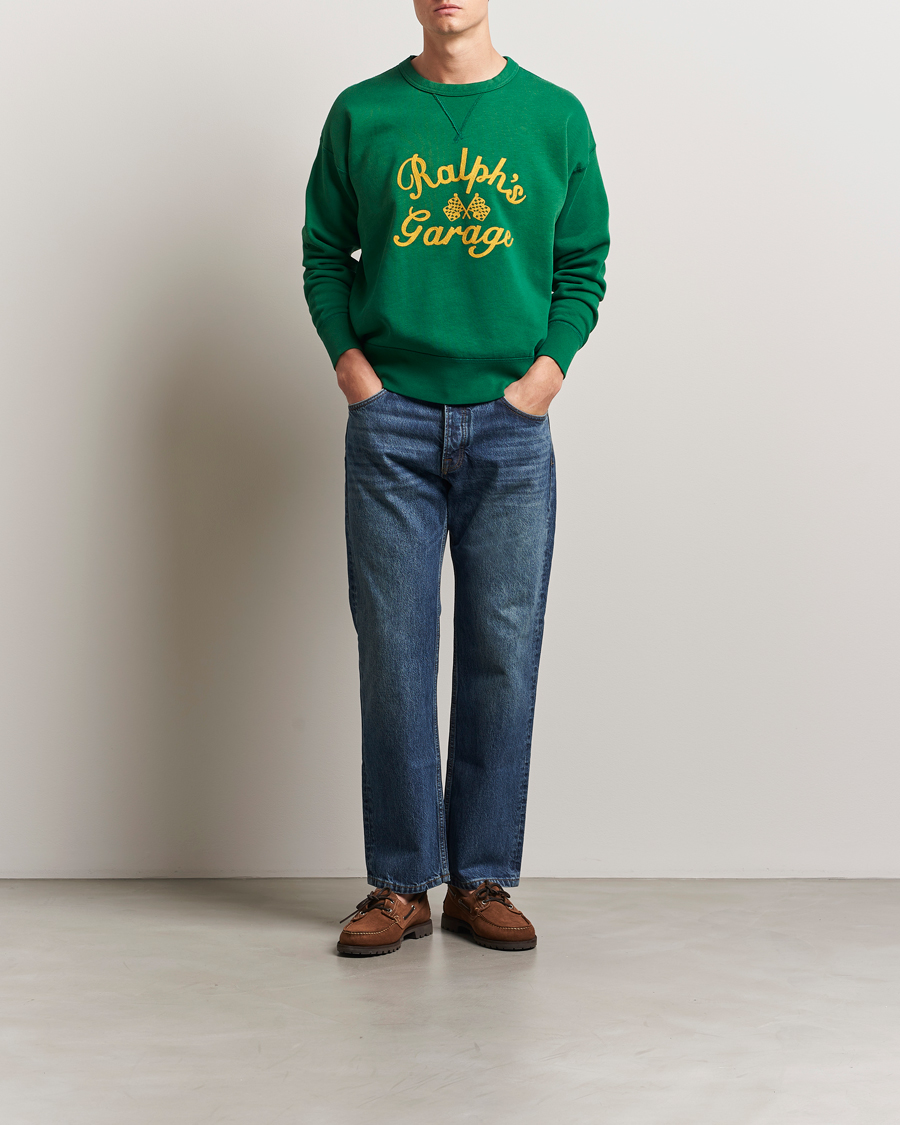 Herr | Tröjor | Polo Ralph Lauren | Ralph's Garage Sweatshirt Tennis Green