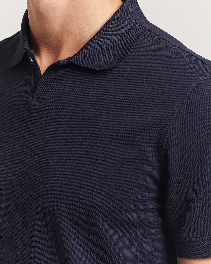 Herr | Pikéer | Orlebar Brown | Bruno Organic Cotton Pique Night Iris