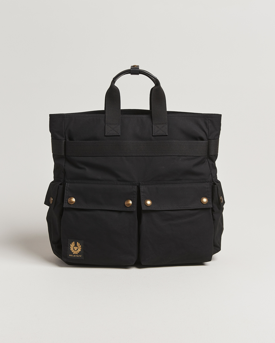 Herr | Väskor | Belstaff | Trailmaster 2-Way Wax Tote Black