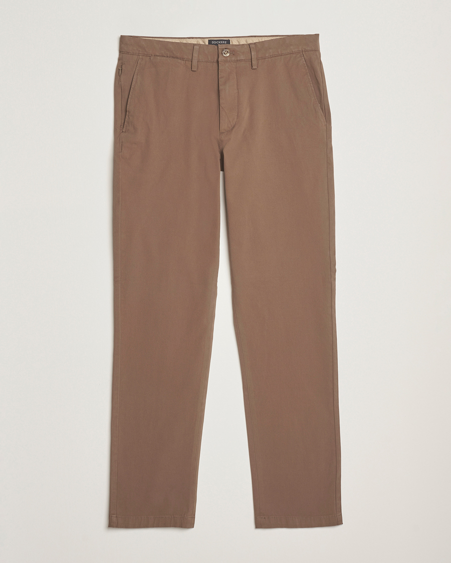 Herr | Byxor | Dockers | Cotton Slim Chino Chocolate Chip