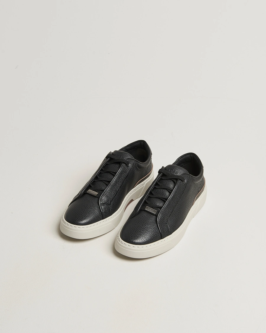 Herr | Sneakers | BOSS CAMEL | Gary Leather Sneaker Black
