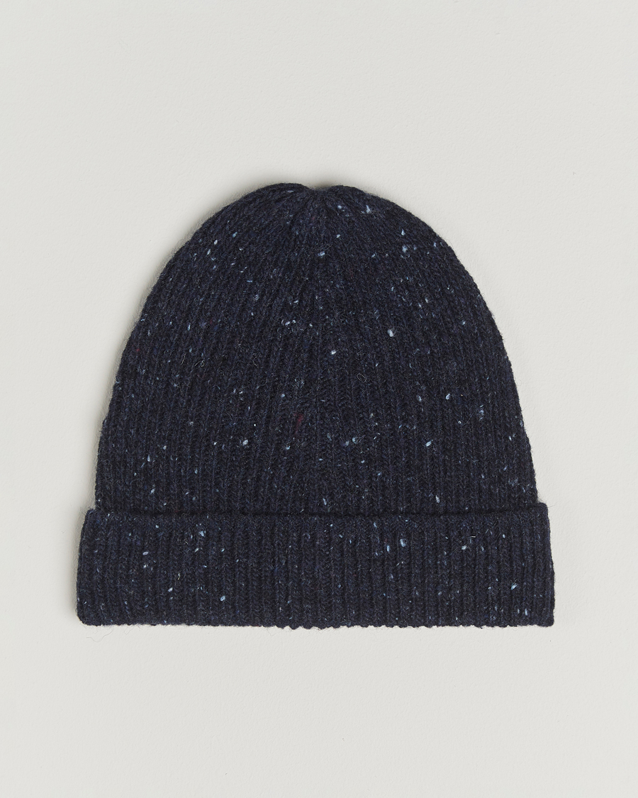 Herr | Mössor | Samsøe Samsøe | Nataniel Donegal Beanie Salute Navy