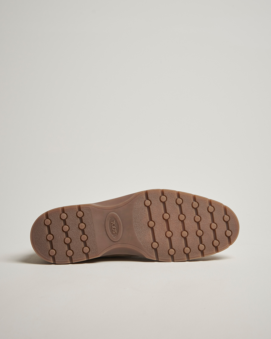 Herr | Kängor | Tod's | Polacco Moc Desert Boots Beige Suede