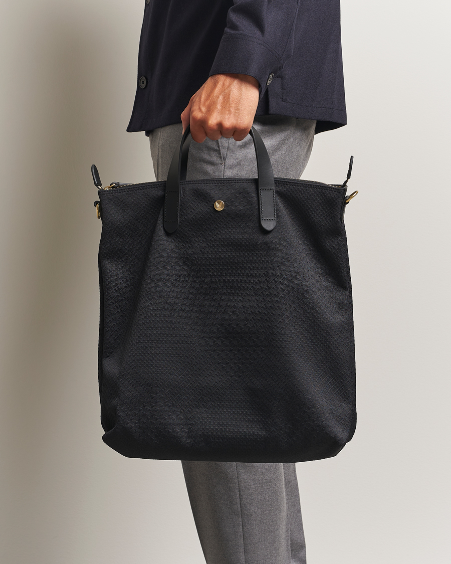 Herr | Väskor | Mismo | M/S Canvas Shopper Haptic Black/Black