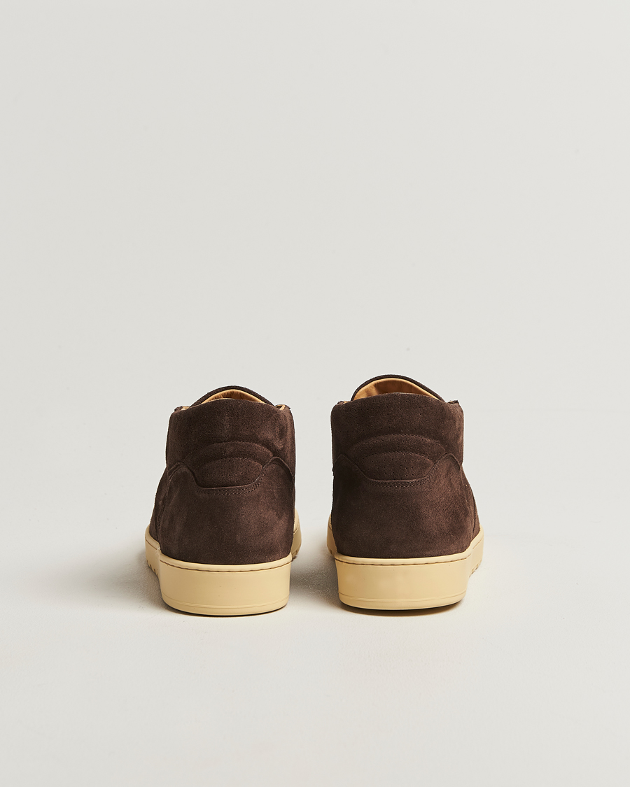 Herr | Sneakers | CQP | Center Mid Suede Sneaker Dark Brown
