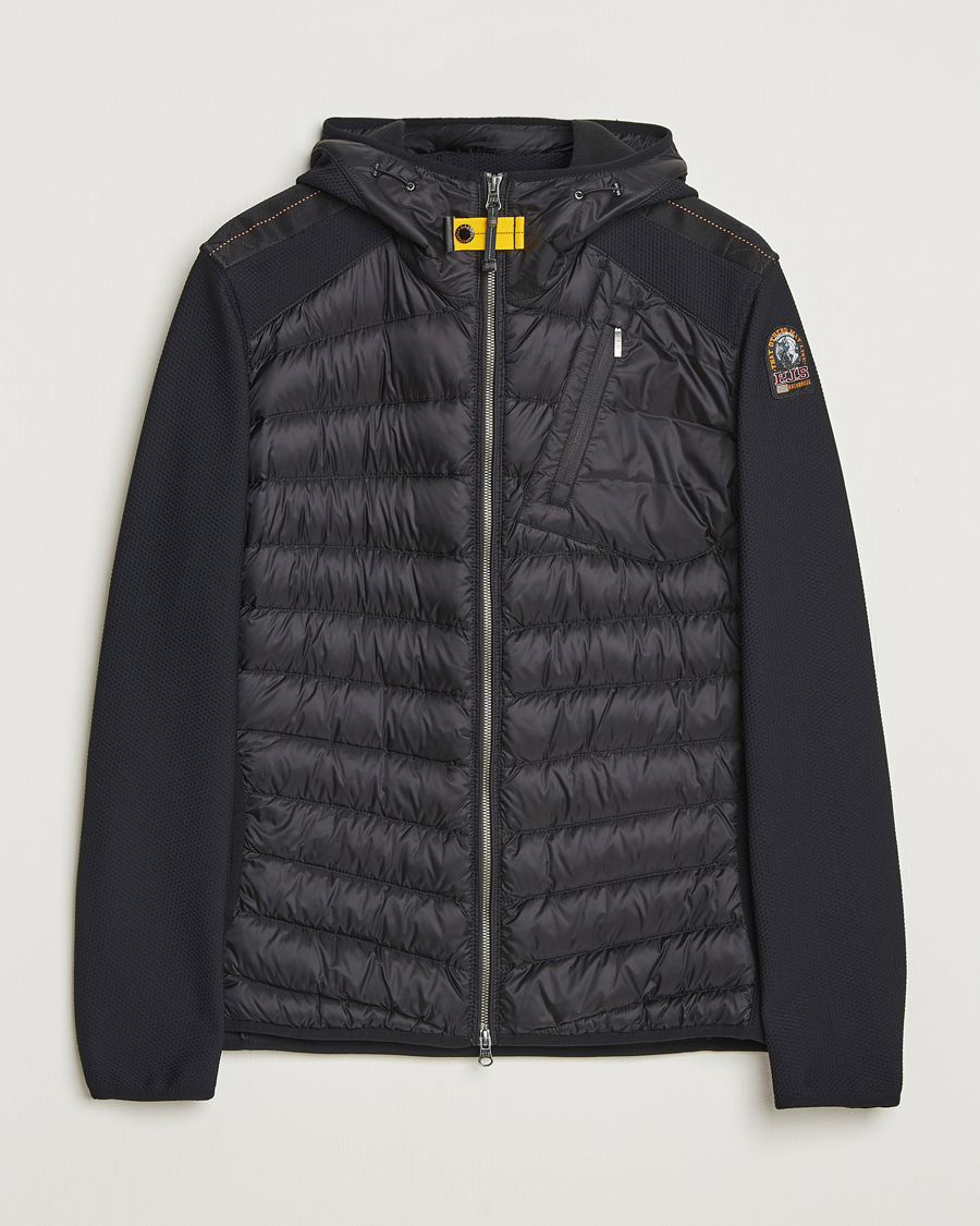 Herr | Jackor | Parajumpers | Nolan Warm Up Hybrid Hooded Jacket Black