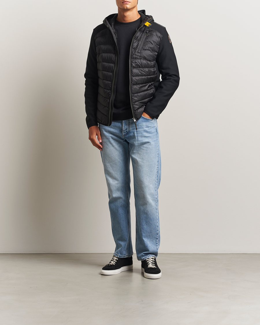 Herr | Jackor | Parajumpers | Nolan Warm Up Hybrid Hooded Jacket Black