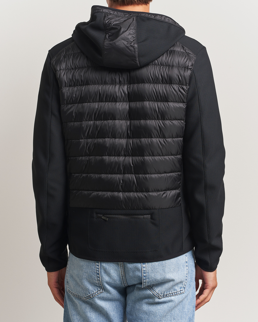 Herr | Jackor | Parajumpers | Nolan Warm Up Hybrid Hooded Jacket Black