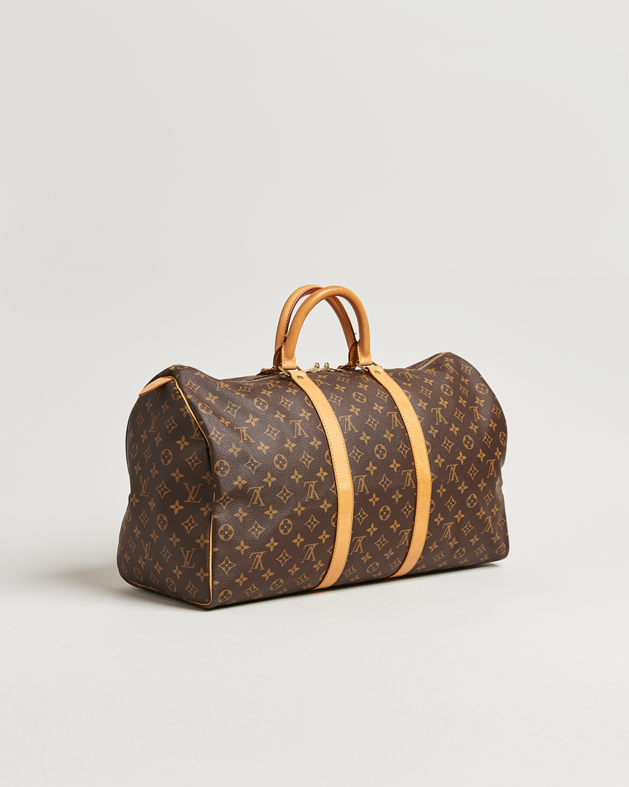 Herr | Pre-Owned & Vintage Bags | Louis Vuitton Pre-Owned | Keepall 50 Monogram