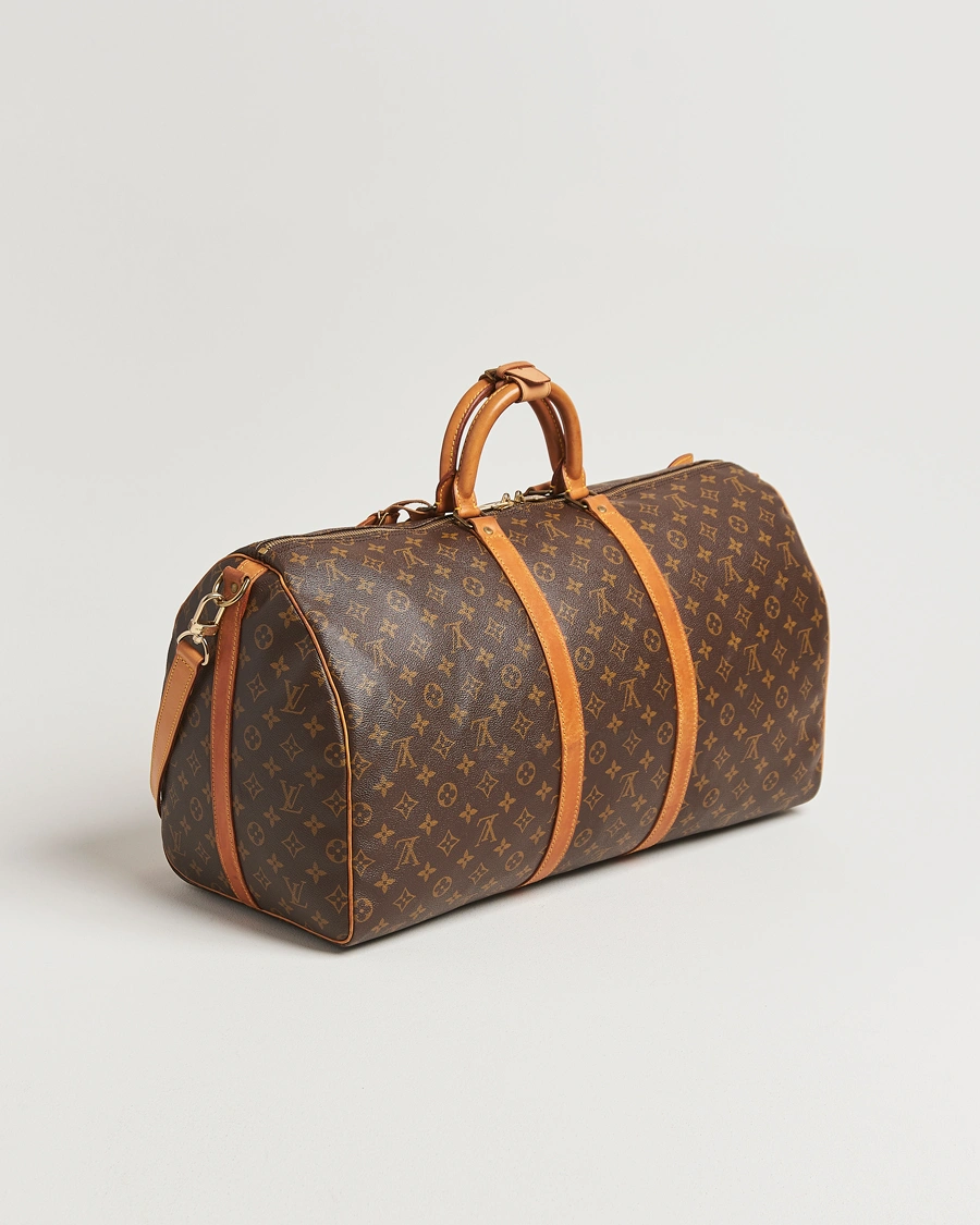 Herr | Pre-Owned & Vintage Bags | Louis Vuitton Pre-Owned | Keepall Bandoulière 55 Monogram
