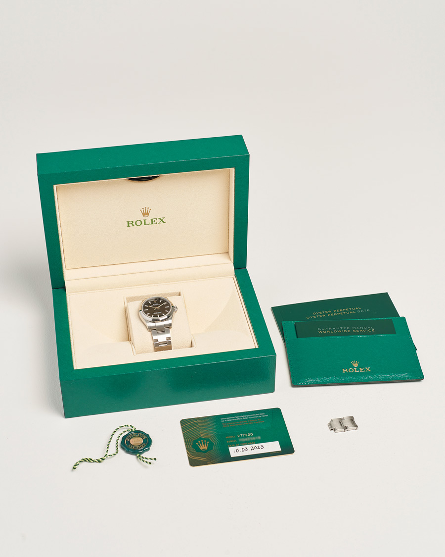 Herr | Pre-Owned & Vintage Watches | Rolex Pre-Owned | Oyster Perpetual 31 Black